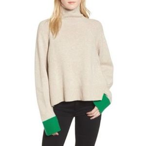 ZADIG & VOLTAIRE
Wool/Cashmere Turtleneck Sweater In Beige